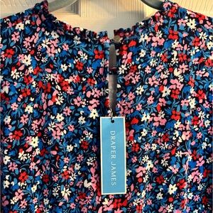 Draper James Floral dress. Size Large